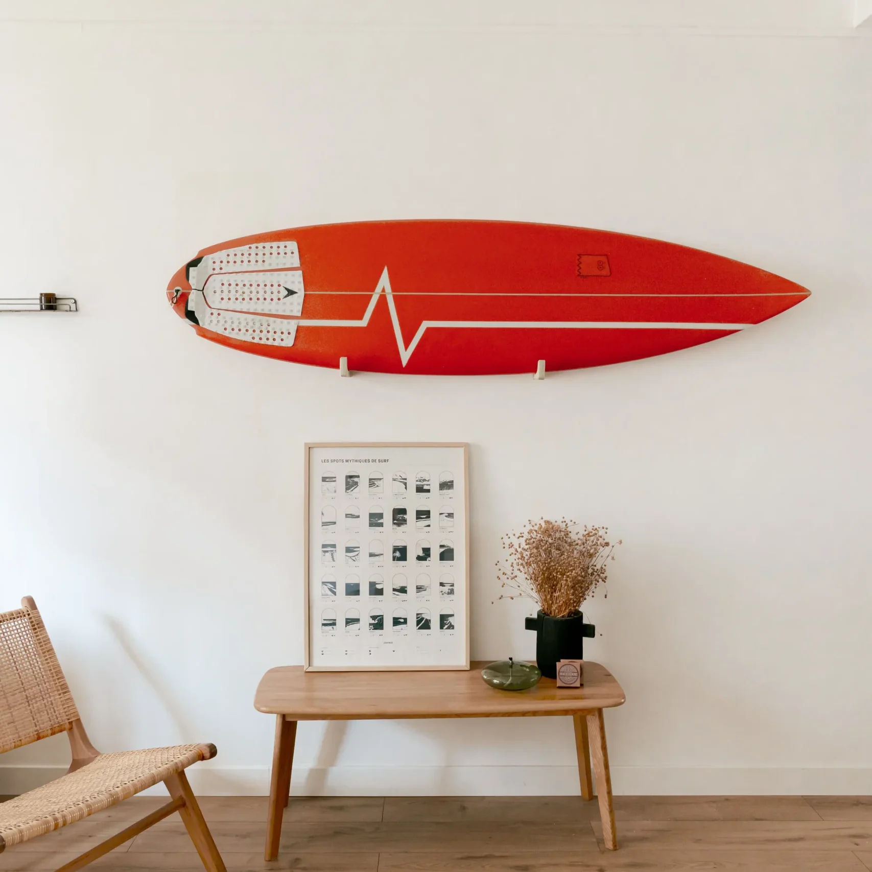 Rack Surf Horizontal Bois