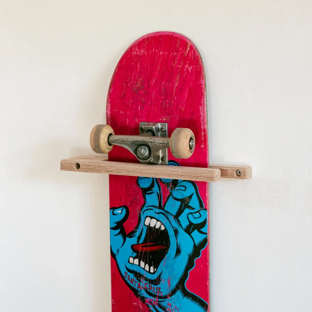 Support Skateboard Mural Bois | Rack Longboard & Surfskate